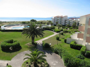 T3 6 pers avec piscine et accès direct plage - Saint-Cyprien - FR-1-106-101